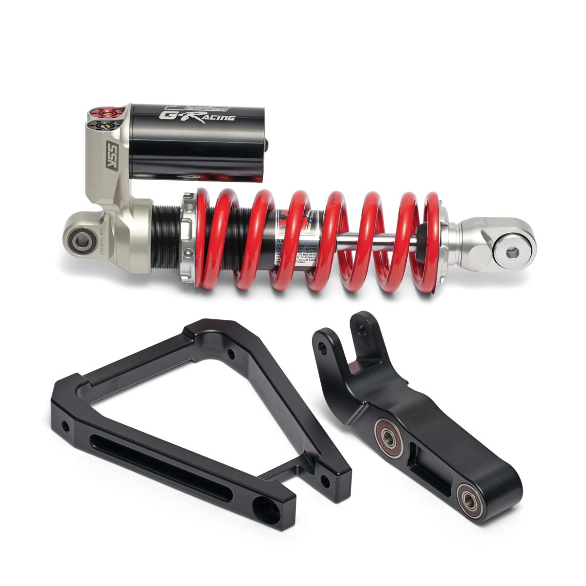 EBMX triangle linkage and rear shock