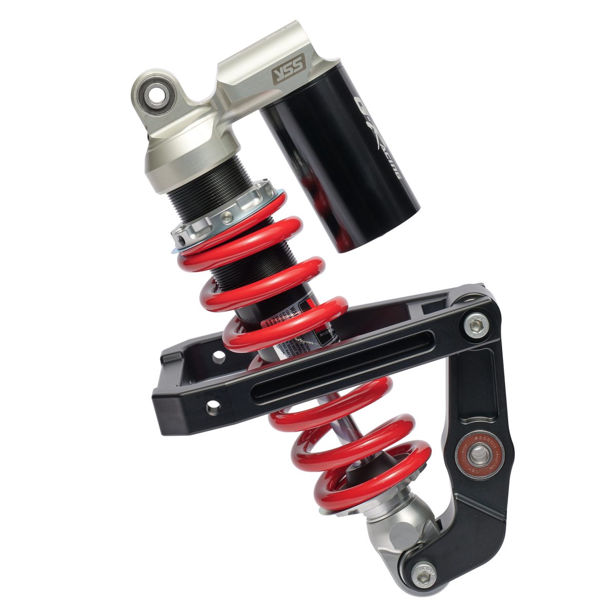EBMX triangle linkage and rear shock