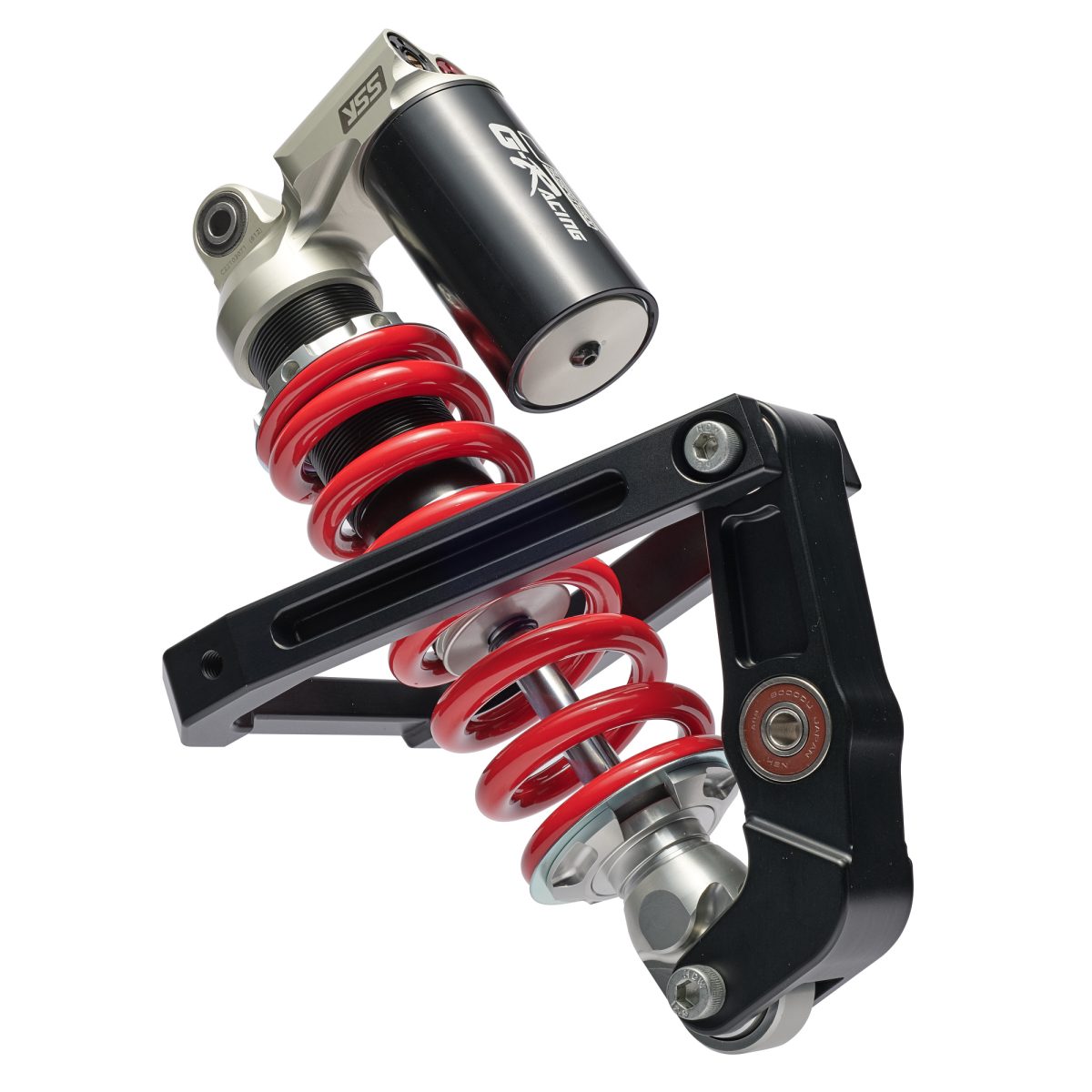 EBMX triangle linkage and rear shock