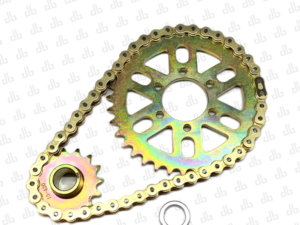 DirtyBike 420 Gold Series Primary Belt to Chain Conversion Kit Sealed X-Ring Surron Ultra Bee