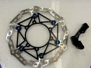 270mm Oversized Front Brake Rotor and Bracket (Ultra Bee)