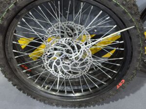 LBX 19" Complete Front Wheels with 70/100-19 CST Tyres